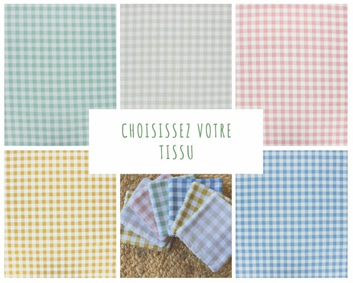 Lot de 3 chouchous enfant en coton bio, 35 coloris au choix – Image 5