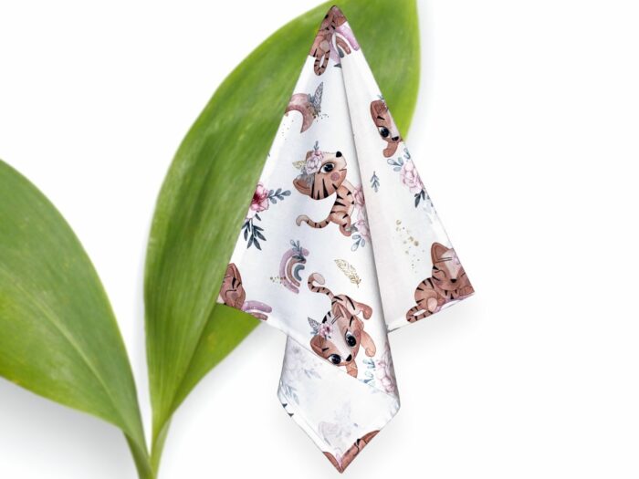 Mouchoir en tissu Enfants Chatons Arc-en-ciel