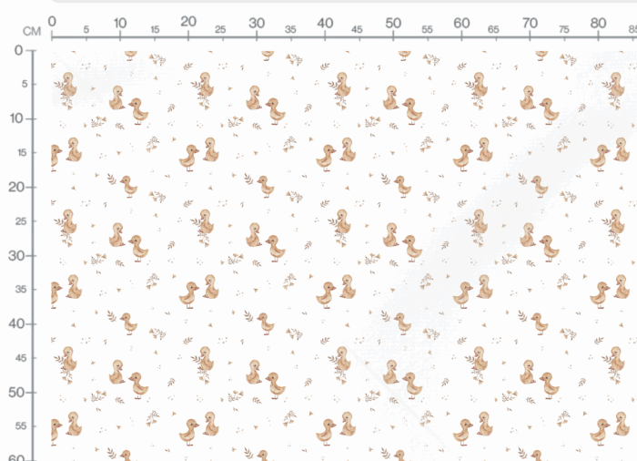 Tissu Imprimé Caneton Adorable, 7 tissus au choix – Image 3