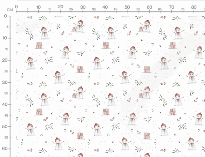 Tissu Imprimé Noel Renne Bonhomme, 7 tissus au choix – Image 3