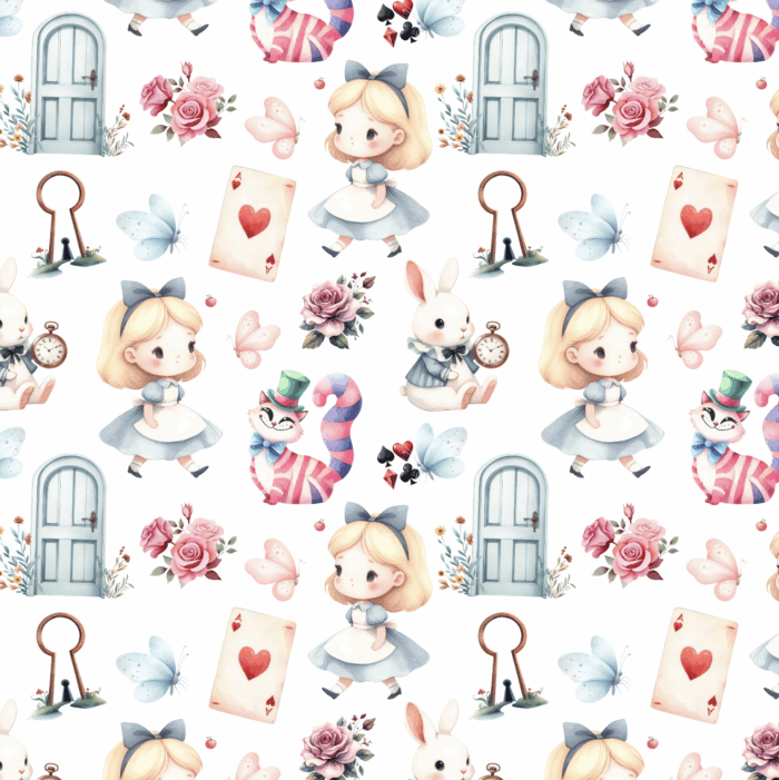 Tissu Exclusif Alice Merveille, 7 tissus au choix