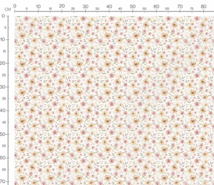 Tissu Imprimé Fleuri Marion Petit, 7 tissus au choix – Image 3