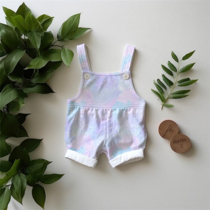 Tissu Imprimé Tie and Dye Rose Jaune, 7 tissus au choix – Image 5