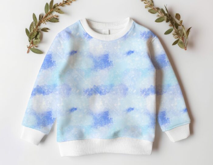 Tissu Imprimé Tie and Dye Rose Jaune, 7 tissus au choix – Image 6