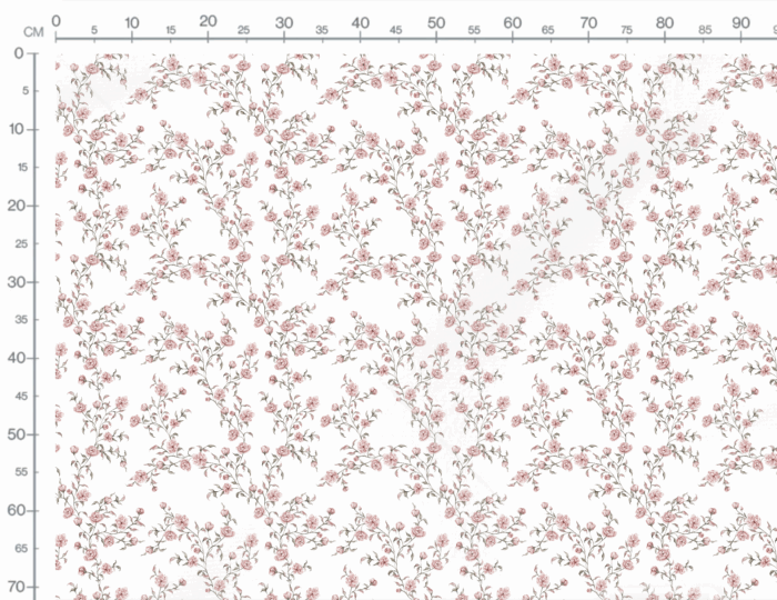 Tissu Imprimé Fleuri Vintage Johanna Rose, 7 tissus au choix – Image 3