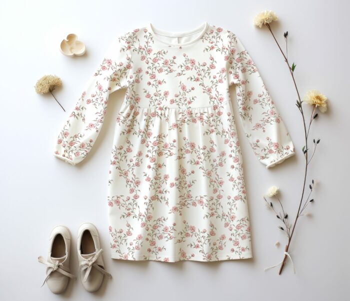 Tissu Imprimé Fleuri Vintage Johanna Rose, 7 tissus au choix – Image 4