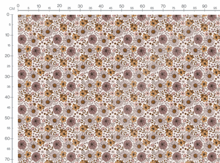Tissu Fleuri Joie de Vivre Ines Petit, 10 tissus au choix – Image 3