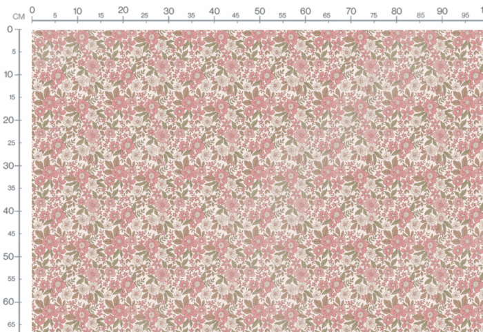 Tissu Fleuri Joie de Vivre Marie Petit, 10 tissus au choix – Image 3