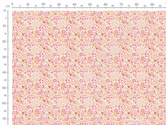 Tissu Fleuri Joie de Vivre Samantha Petit, 10 tissus au choix – Image 3