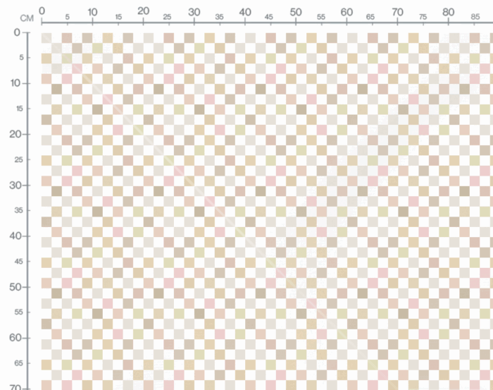 Tissu Imprimé Damier Pastel, 4 coloris et 10 tissus au choix – Image 2