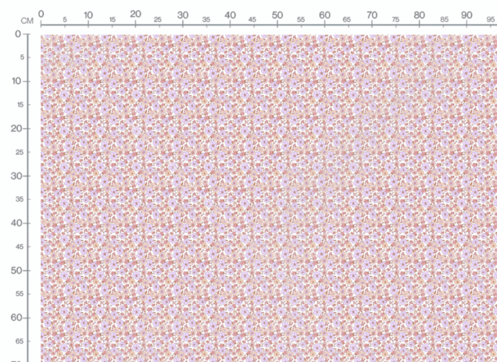 Tissu Fleuri Joie de Vivre Claire Petit, 10 tissus au choix – Image 3