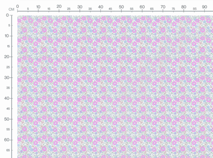Tissu Fleuri Joie de Vivre Emilie Petit, 10 tissus au choix – Image 4