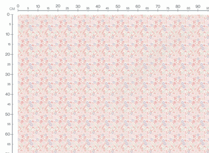 Tissu Fleuri Joie de Vivre Mathilde Petit, 10 tissus au choix – Image 4