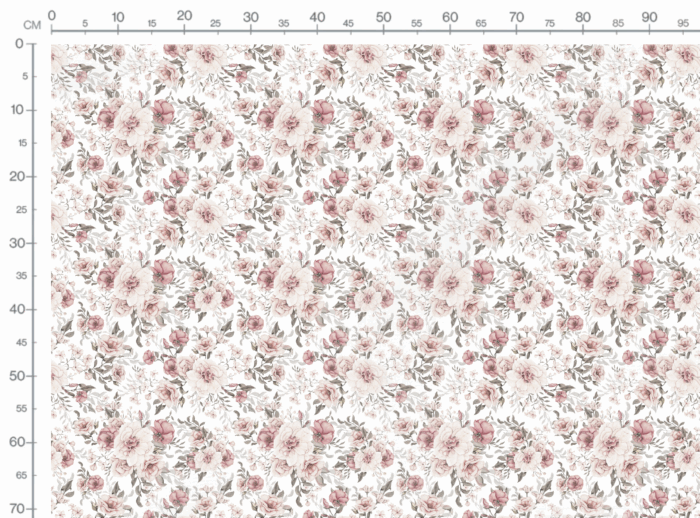 Tissu Fleurs Vintage Penelope, 9 coloris et 10 tissus au choix – Image 3