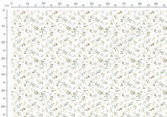 Tissu Imprimé Feuillage, 4 coloris et 10 tissus au choix – Image 3