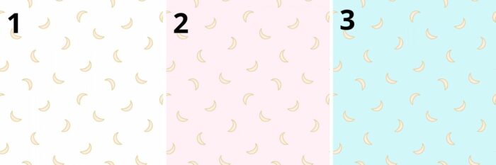 Tissu Imprimé Petites Lunes Minimalistes, 3 coloris et 11 tissus au choix – Image 4