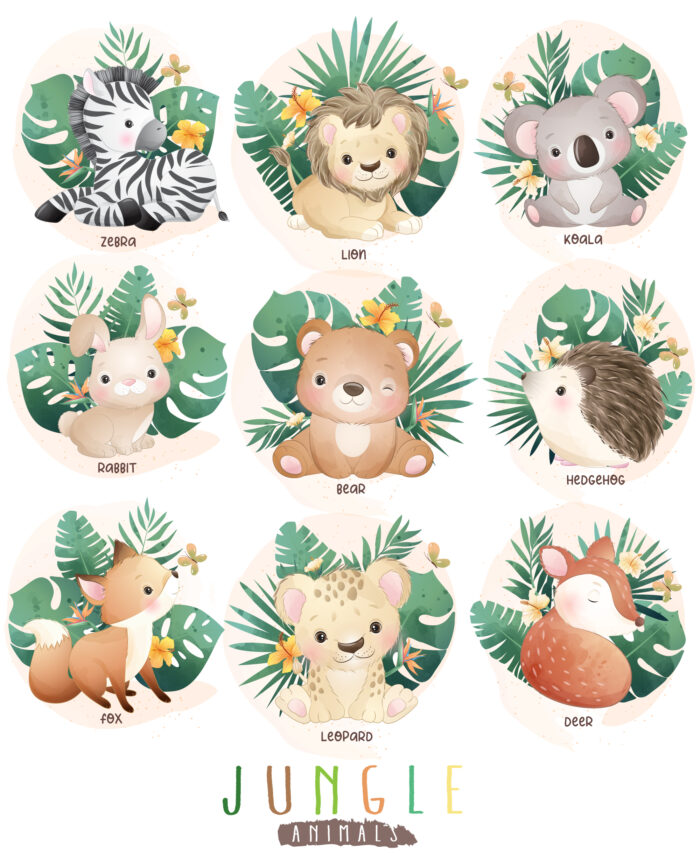 Panneau Coussin 50x50 cm Monstera, 18 Animaux au choix – Image 2