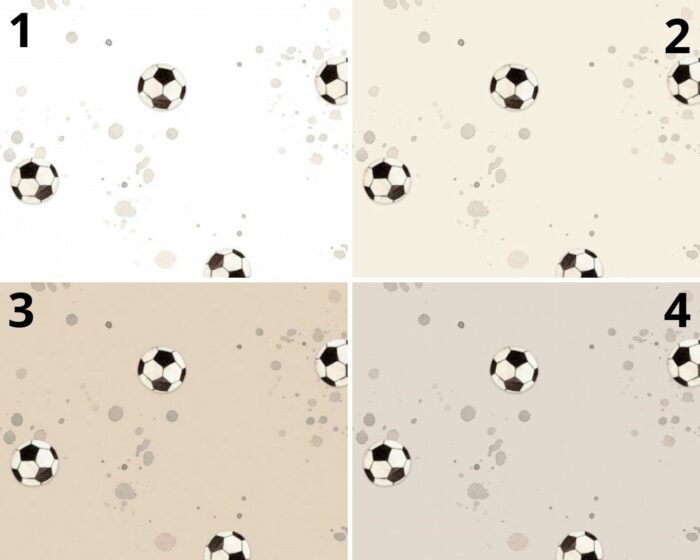 Tissu Imprimé Ballon de Foot, 4 coloris et 11 tissus au choix – Image 4