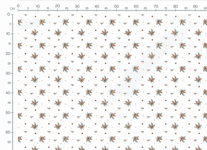 Tissu Imprimé Noel Petit Oiseau, 11 tissus au choix – Image 3