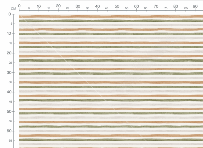Tissu Imprimé Rayures Couleurs d'automne, 11 tissus au choix – Image 3