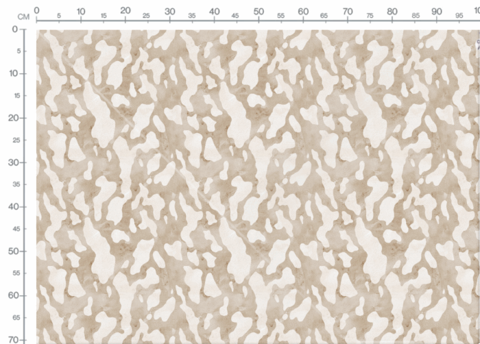 Tissu Imprimé Animal Creme Aquarelle, 11 tissus au choix – Image 3