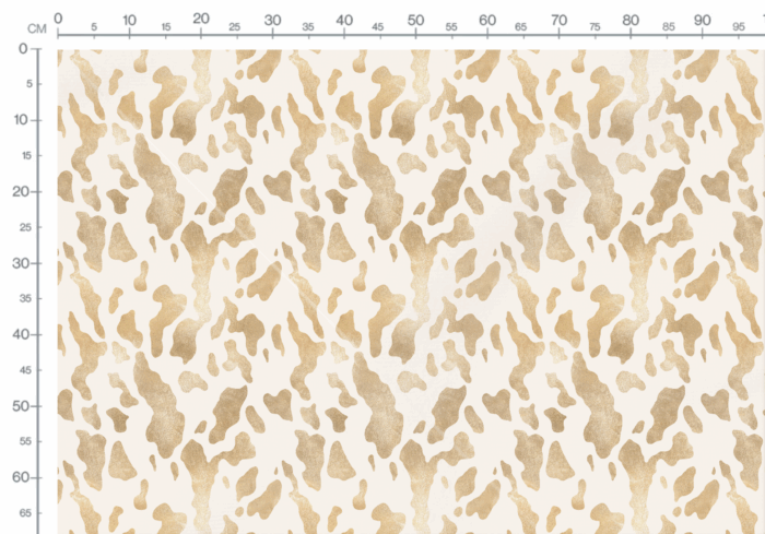 Tissu Imprimé Animal Creme Gold, 11 tissus au choix – Image 3