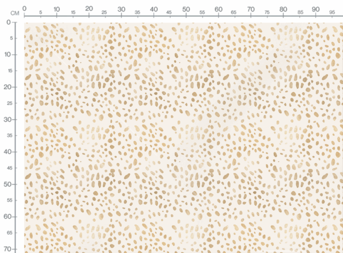 Tissu Imprimé Animal Latte Gold, 11 tissus au choix – Image 3