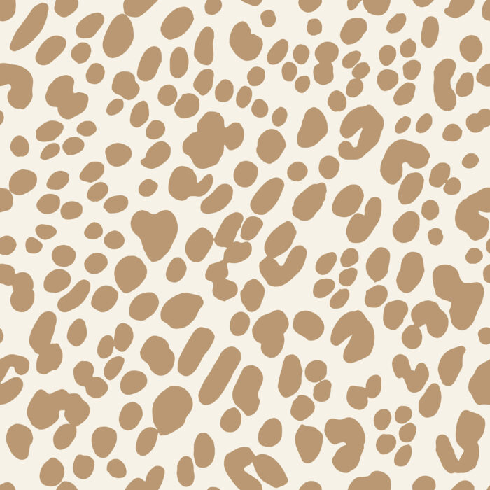 Tissu Imprimé Animal Leopard Creme, 11 tissus au choix