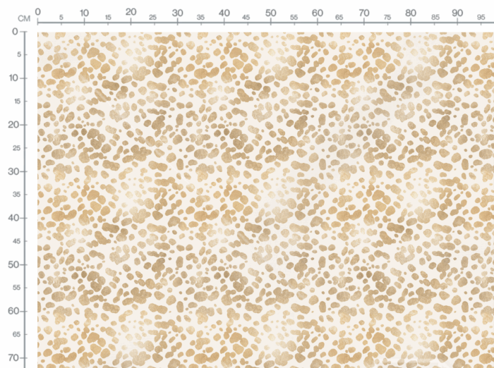 Tissu Imprimé Animal Leopard Gold, 11 tissus au choix – Image 3
