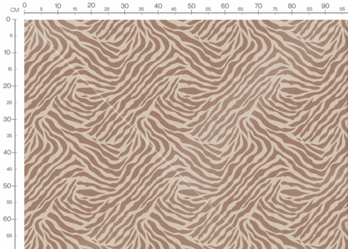 Tissu Imprimé Animal Tigre Beige, 11 tissus au choix – Image 3