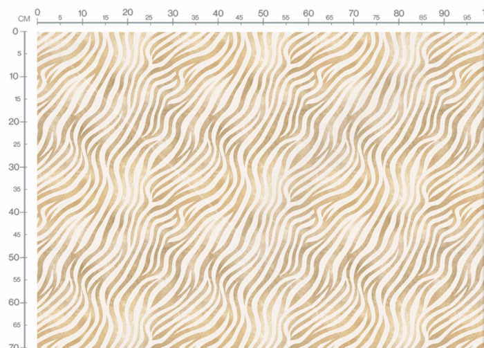 Tissu Imprimé Animal Zebre Gold, 11 tissus au choix – Image 3