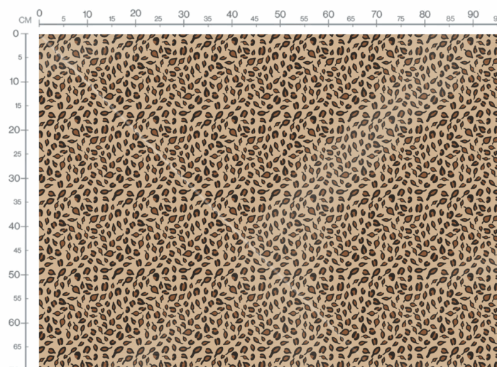 Tissu Imprimé Leopard Feuilles, 2 coloris et 11 tissus au choix – Image 3