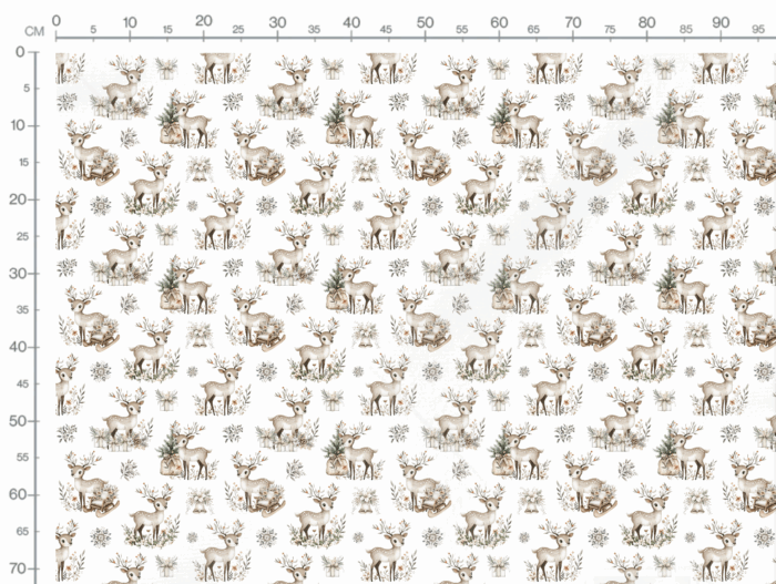 Tissu Exclusif Boho Noel Renne, 11 tissus au choix – Image 3