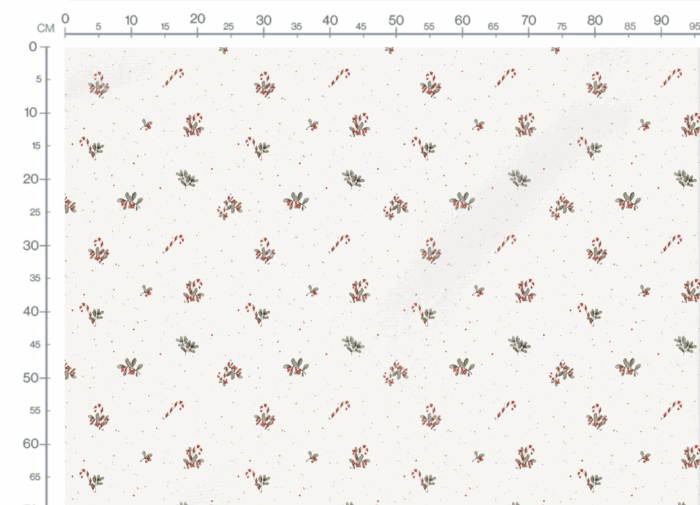 Tissu Imprimé Noel Sucre Minimaliste, 11 tissus au choix – Image 3