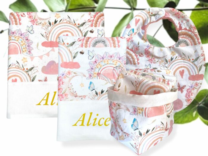 Coffret Cadeau Naissance Personnalisé Prénom, 50 coloris