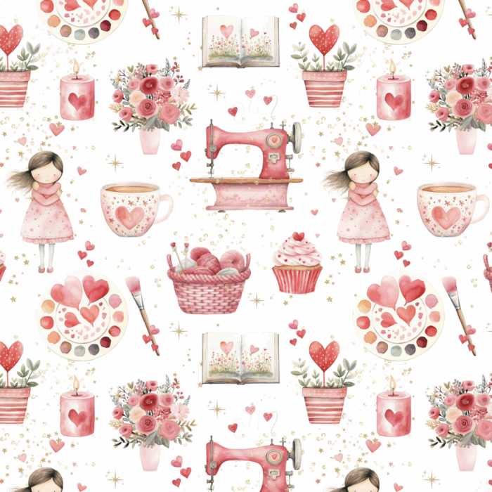 Tissu Exclusif Amour Bien Etre, 11 tissus au choix