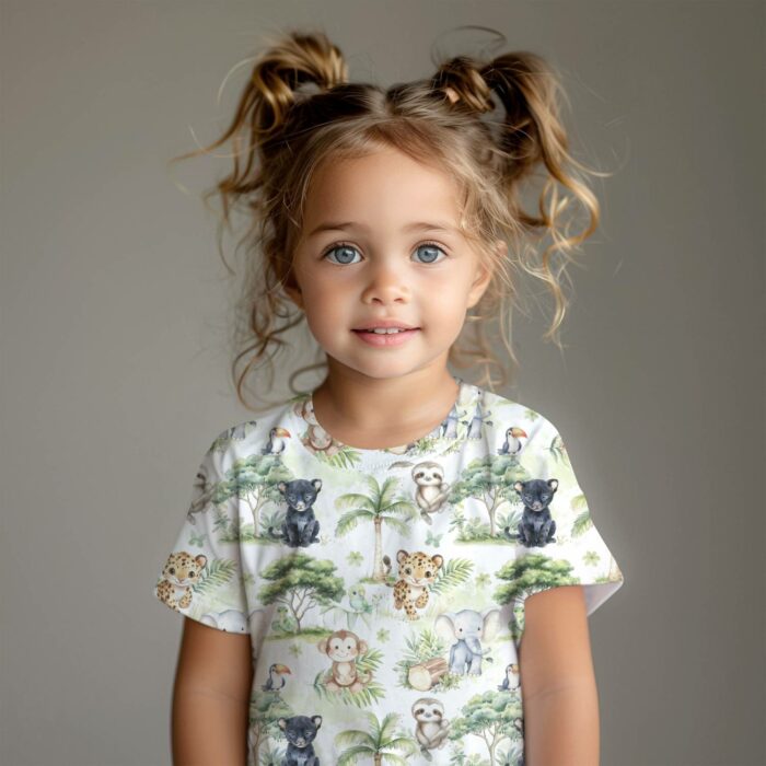 Tissu Exclusif Jungle Bebes Animaux, 11 tissus au choix – Image 3
