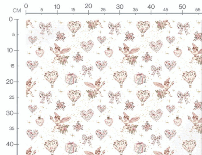 Tissu Exclusif Saint Valentin Vintage, 11 tissus au choix – Image 3
