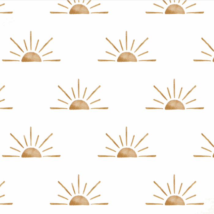 Tissu Imprimé Lever de Soleil, 10 tissus au choix