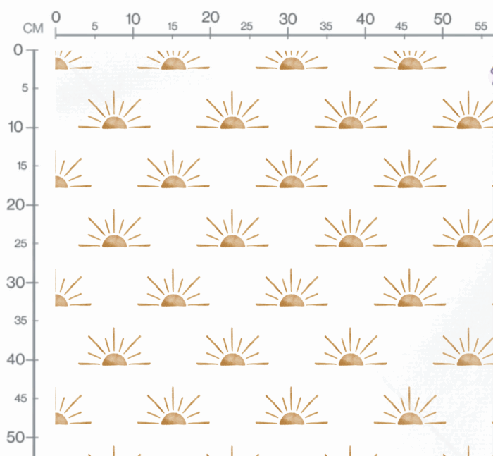 Tissu Imprimé Lever de Soleil, 10 tissus au choix – Image 3