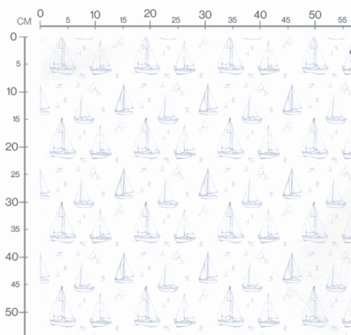 Tissu Inspiration Toile de Jouy Bateau, 11 tissus au choix – Image 3