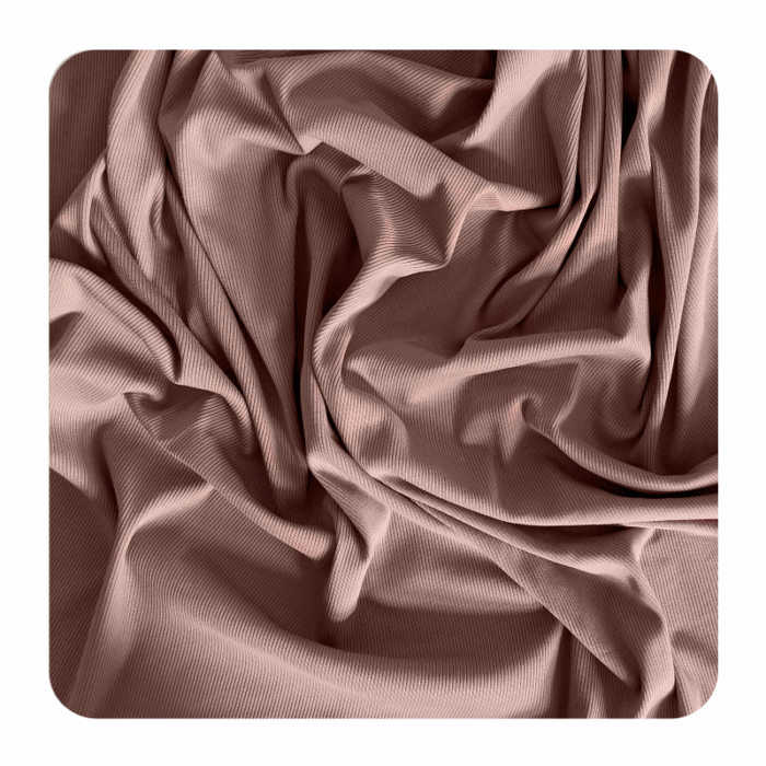 Tissu Uni Bois de Rose, type de tissu au choix – Image 3