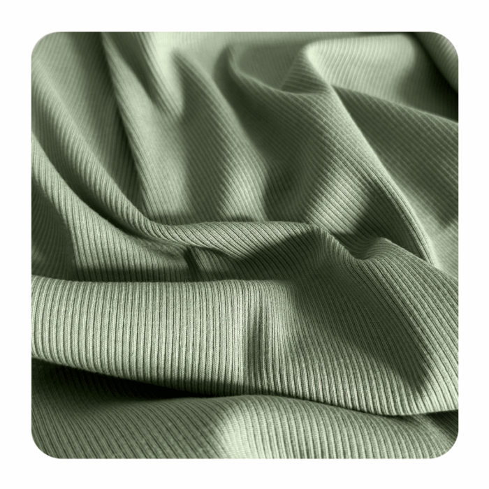 Tissu Uni Vert Mousse, type de tissu au choix
