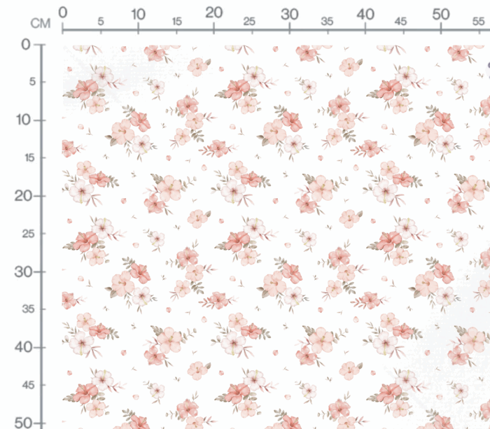 Tissu Imprimé Fleurs Belle Matinée, 6 coloris et 10 tissus au choix – Image 4