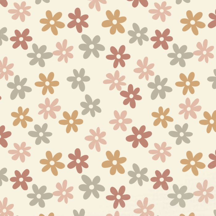 Tissu Imprimé Fleurs Bientot le Printemps, 10 tissus au choix