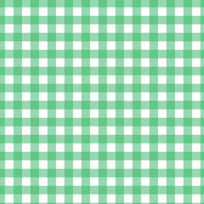 Tissu Imprimé Vichy 14 Vert, 10 tissus au choix