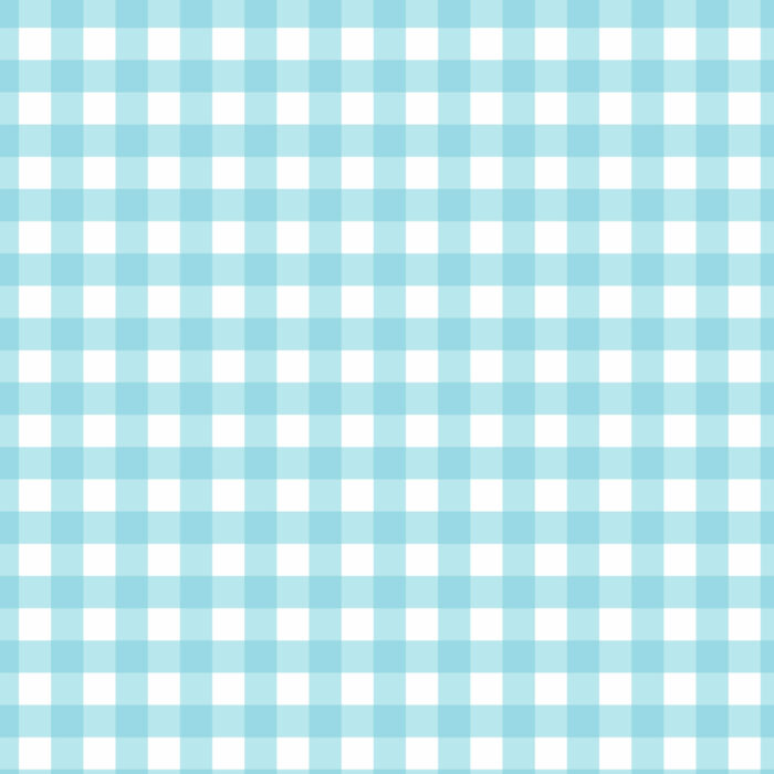 Tissu Imprimé Vichy 27 Bleu Ciel, 10 tissus au choix