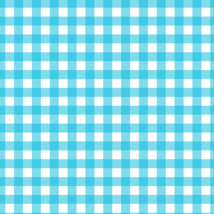 Tissu Imprimé Vichy 28 Bleu Celeste, 10 tissus au choix