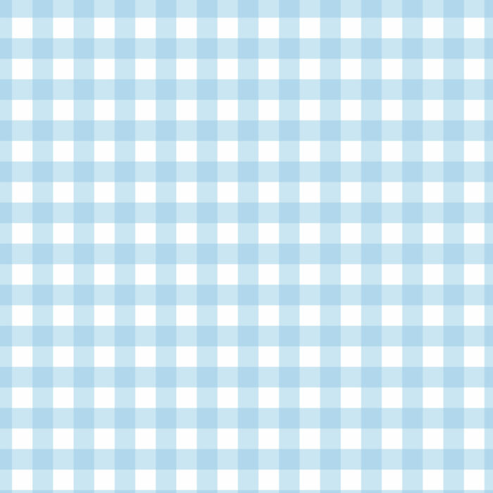 Tissu Imprimé Vichy 33 Bleu Pastel, 10 tissus au choix