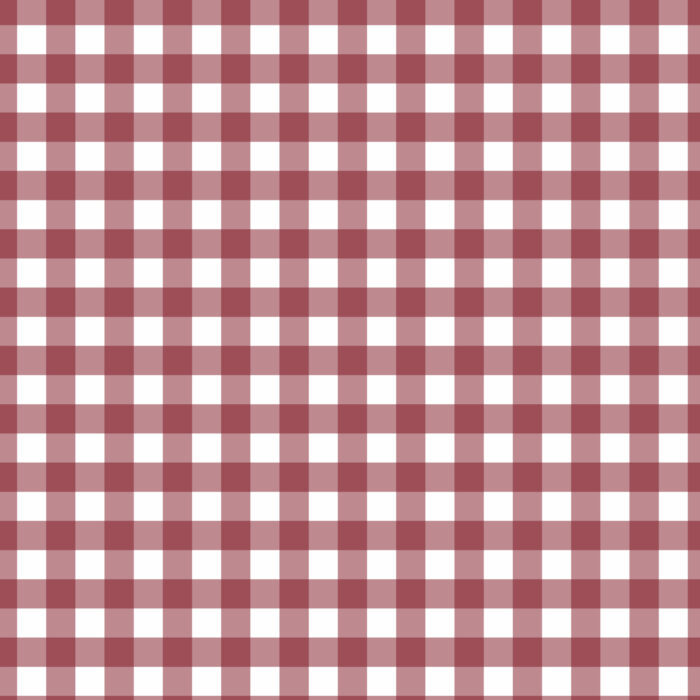 Tissu Imprimé Vichy 67 Rouge Bordeaux, 10 tissus au choix
